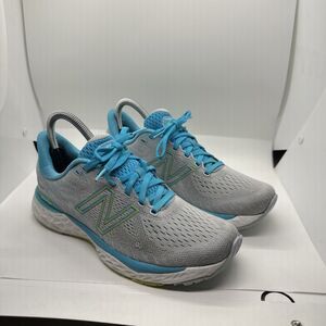 New Balance Freshfoam 880 Women's Narrow 8.5 Gray Blue W880S11 Running Shoes